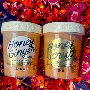 🆕 Victoria’s Secret Pink Honey Ginger Extract Scrub bundle
